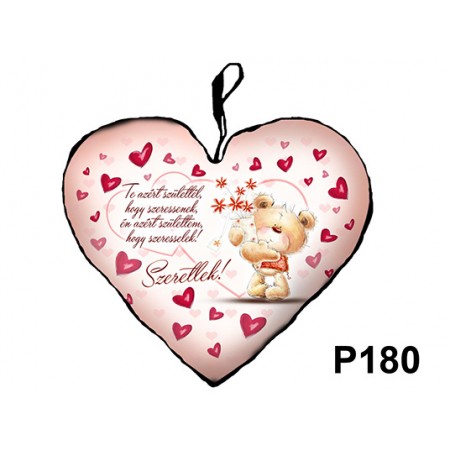 Párna kis szív  ( 25 cm )