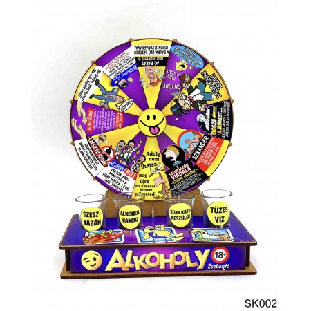 Szerencsekerék Ivós Társasjáték