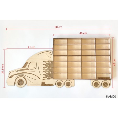 Kisautó Tároló Kamion