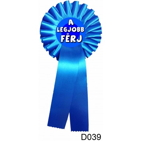 Díjszalagok férjeknek