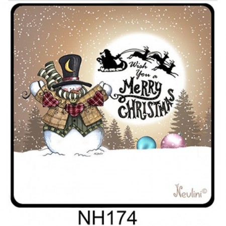 Karácsonyi hűtőmágnes