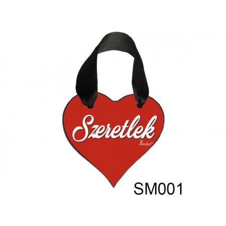 Szív akasztóval valentin napra nőknek