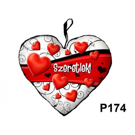 Kicsi szív párna valentin napra nőknek