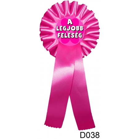 Díjszalagok feleségeknek