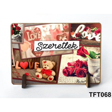 Kis fa tábla Nőknek szerelmeseknek