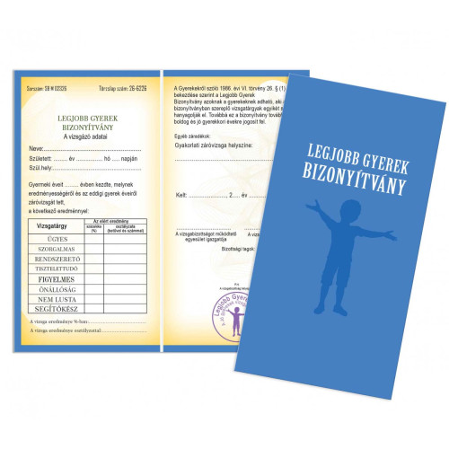 Vicces Bizonyítvány Gyerekeknek