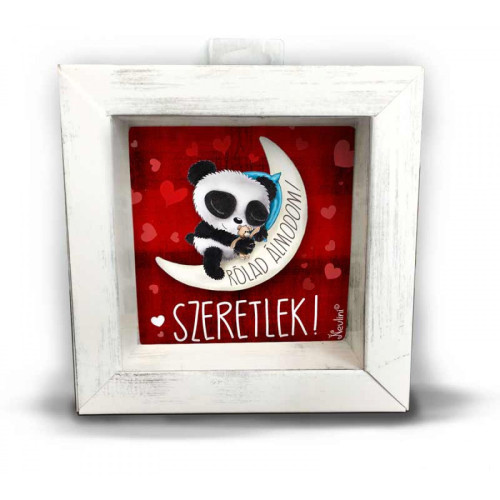 Szerelmes 3D Képkeret Férfiaknak