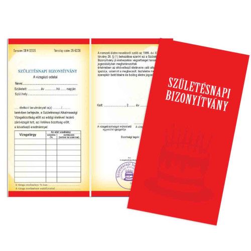 Vicces Bizonyítvány Nőknek Szülinapra
