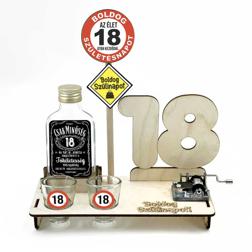 Vicces Zenélő Pálinkás Szett