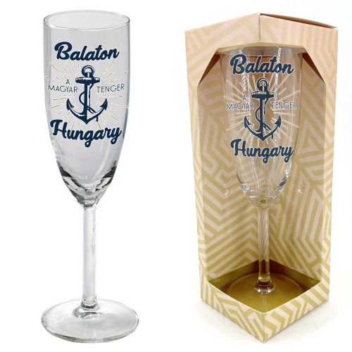 Balatonos Pezsgőspohár