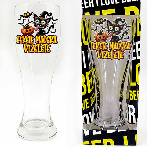 Halloween Dekoráció Söröspohár