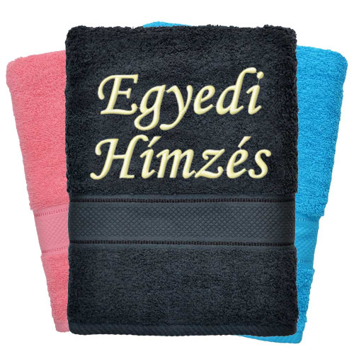 Hímzett Törölköző