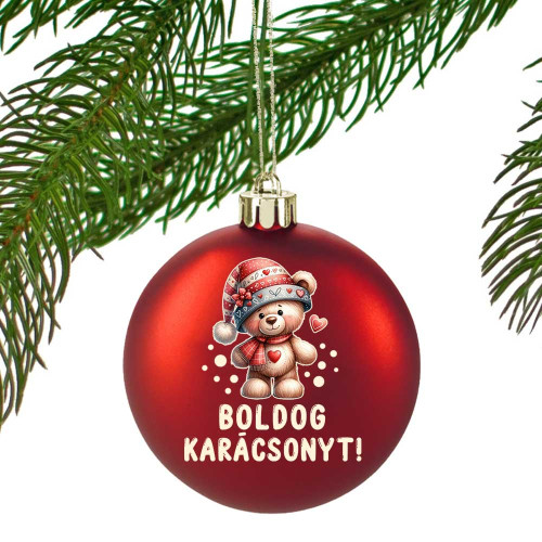 Egyedi Karácsonyfadísz Gömb