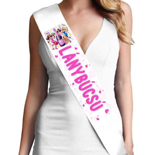 Szalag Lánybúcsúra