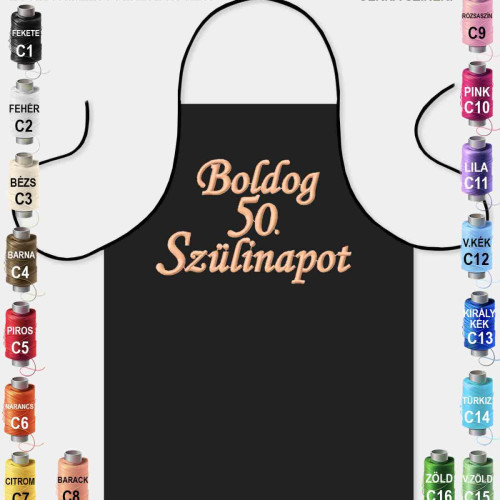 Kötények férfiaknak szülinapra