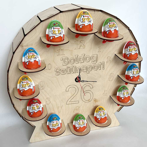 Kinder Tojás Tartó Óra