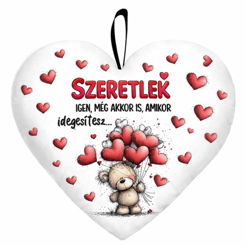Kicsi szív párna Valentin napra