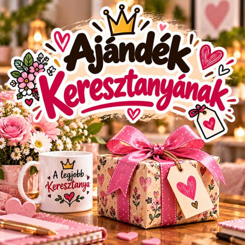 Ajándék Keresztanyának – ajándékötletek