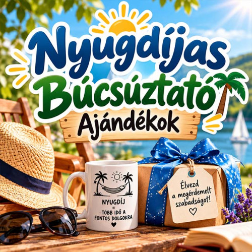 Nyugdíjas búcsúztató ajándékok