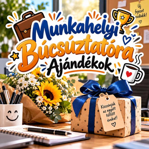Munkahelyi búcsúajándékok