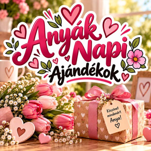 Anyák napi ajándékok – ajándékötletek