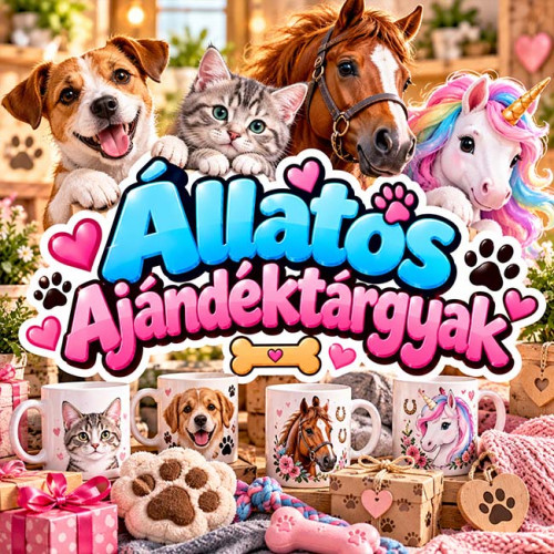 Összes állatos ajándék – ajándékötletek