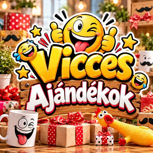 Vicces ajándékok – ajándékötletek