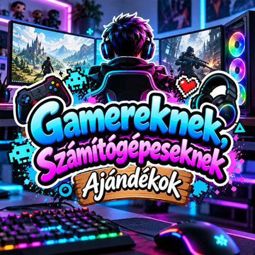 Gamereknek, számítógépeseknek – ajándékötletek
