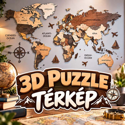 3D Fa Térképek