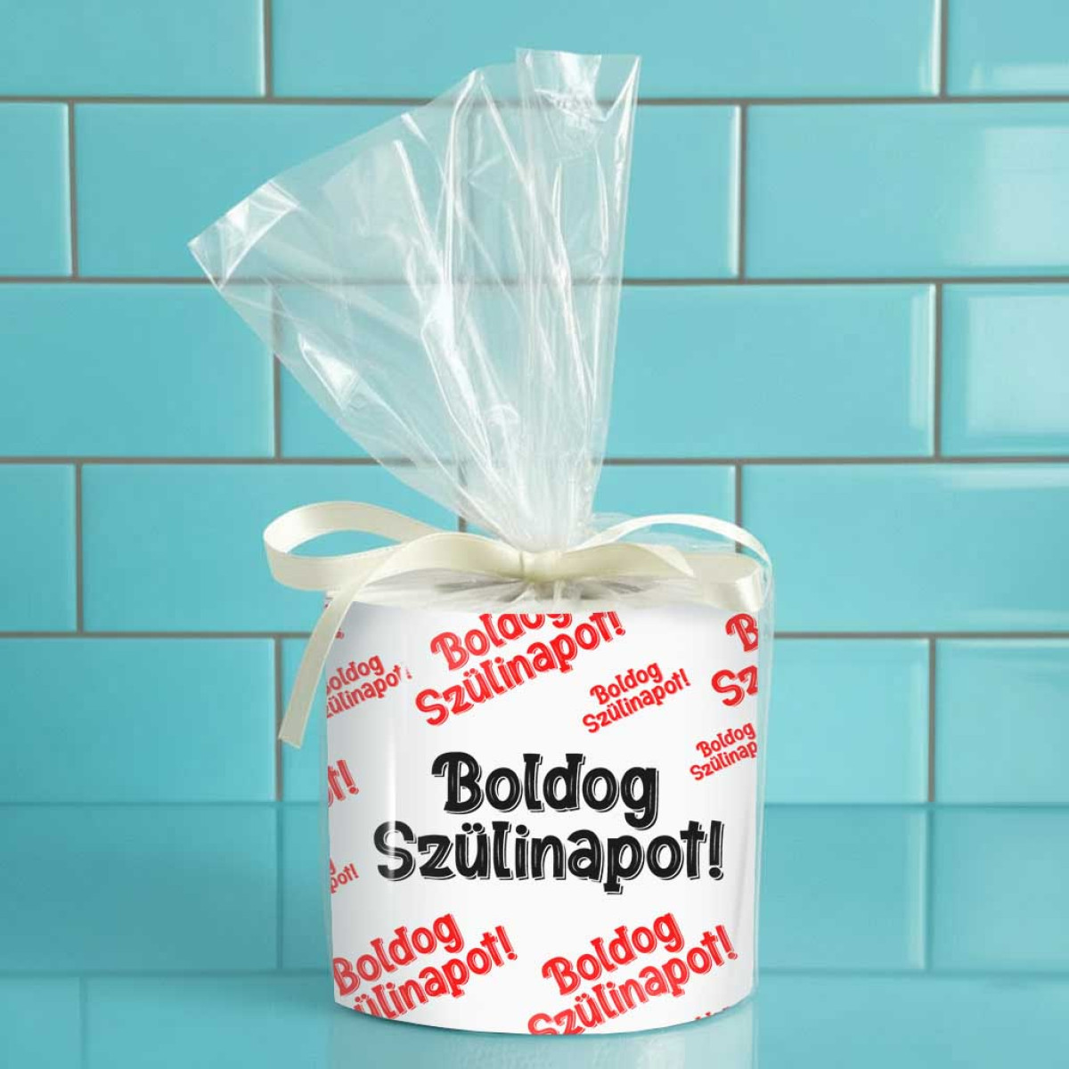 Vicces WC Papír Születésnapra – Boldog Szülinapot felirattal - Poénos Szülinapi Ajándék