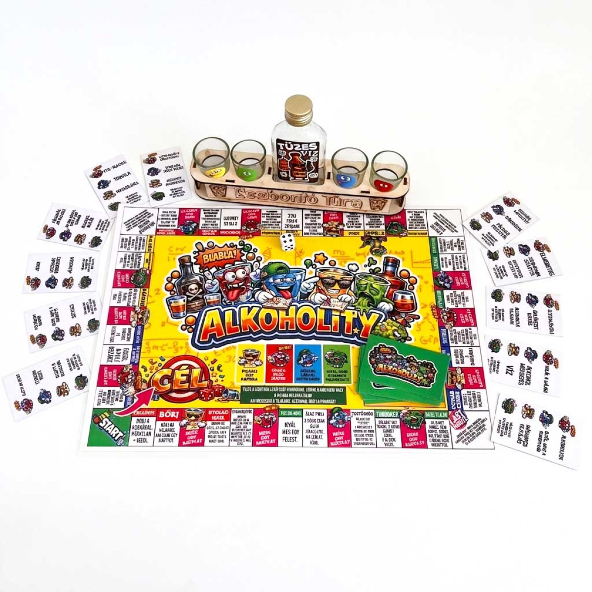 Észbontó Túra - Alkoholity - Vicces Ivós Társasjáték