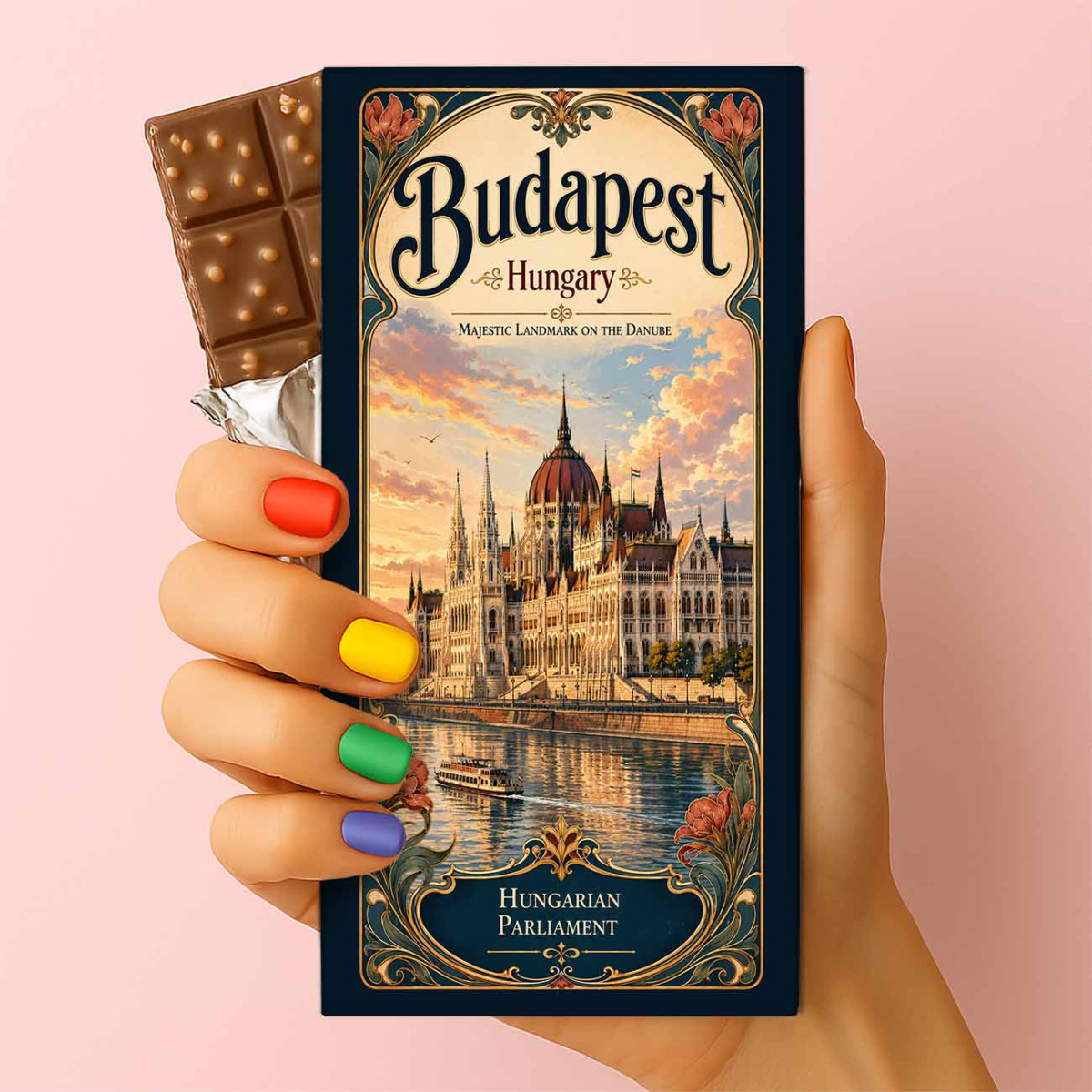 Csoda Csoki - Budapest Parlament csoki – Elegáns budapesti szuvenír csokoládé