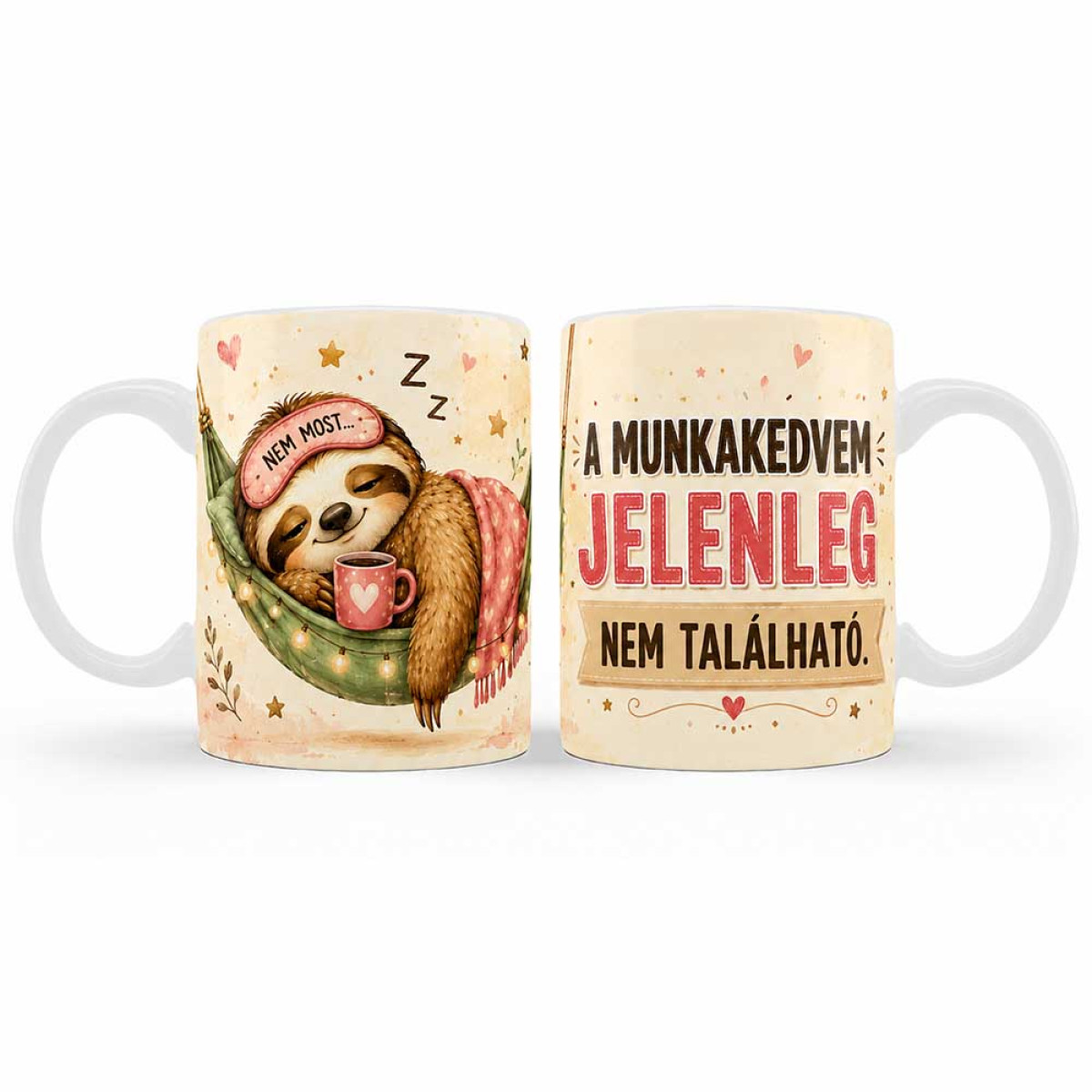 (B1457) Vicces Bögre – A Munkakedvem Jelenleg Nem Található – Humoros Ajándék Kollégának