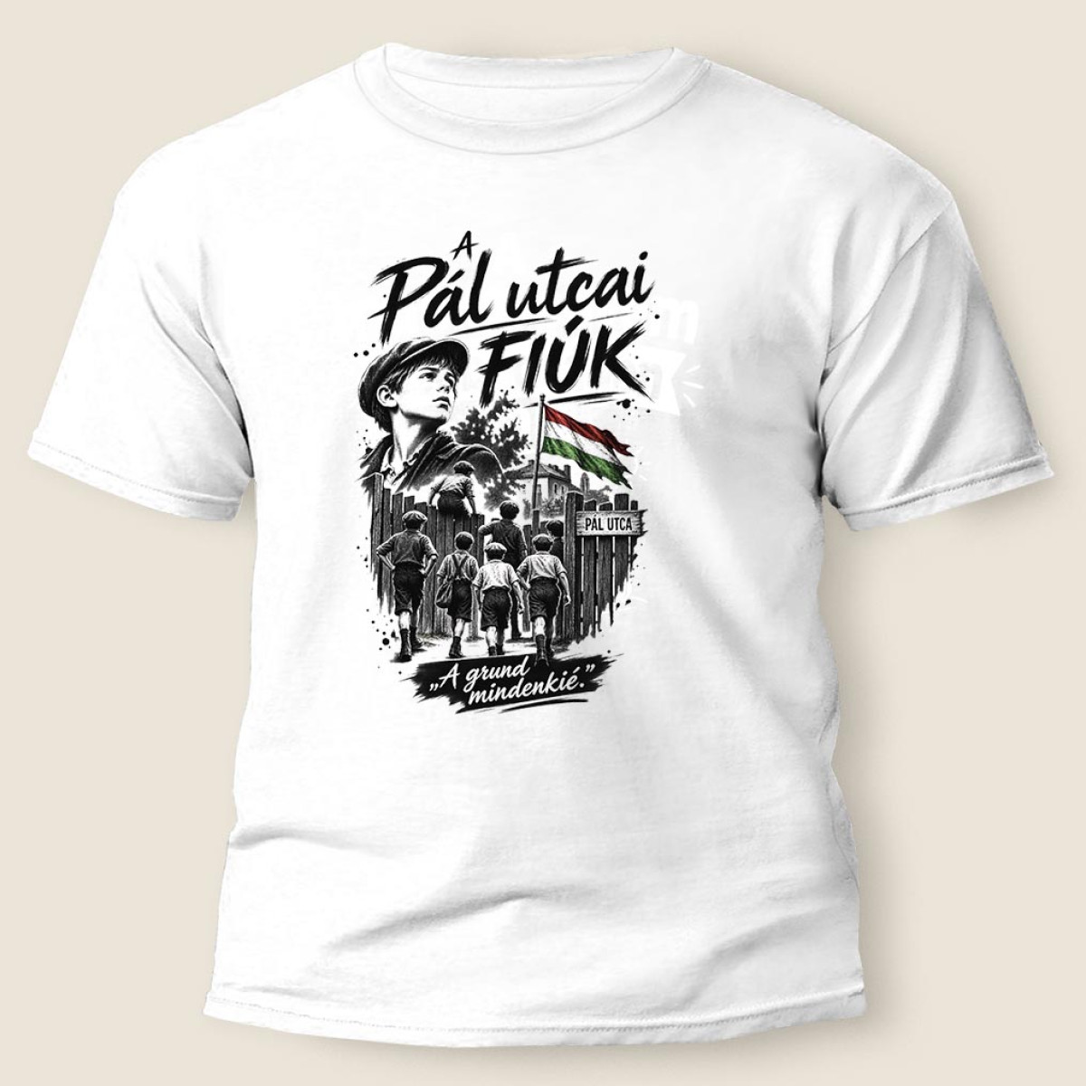 (PX378) A Pál Utcai Fiúk Póló – A Grund Mindenkié