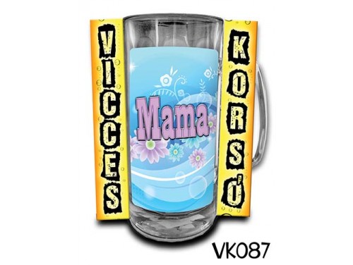 (VK087) Vicces Korsó 0,3 L - Mama – Ajándék Nagymamáknak