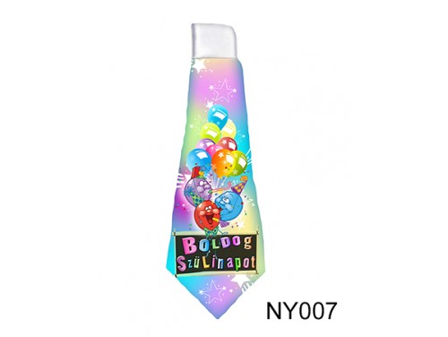 (NY007) Nyakkendő 37 cm x 13 cm - Boldog Születésnapot – Szülinapi Ajándékok
