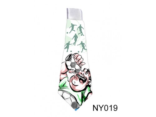 (NY019) Nyakkendő 37 cm x 13 cm - Foci - Focis ajándékok