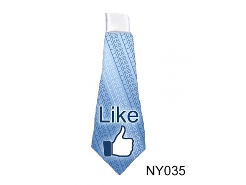 (NY035) Nyakkendő 37 cm x 13 cm - Like - Vicces Ajándékok