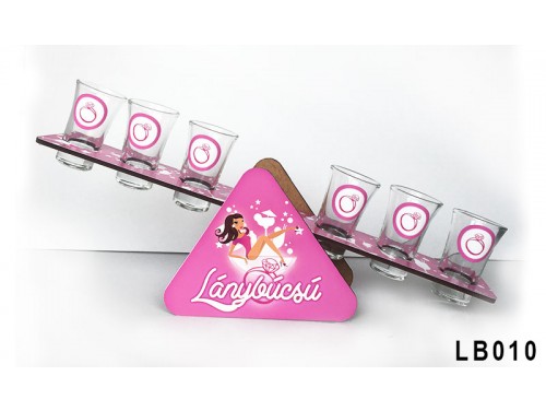 (LB010) Libikóka 30 cm x 9,5 cm - Lánybúcsú - Lánybúcsús ajándékok - Lánybúcsú Kellékek