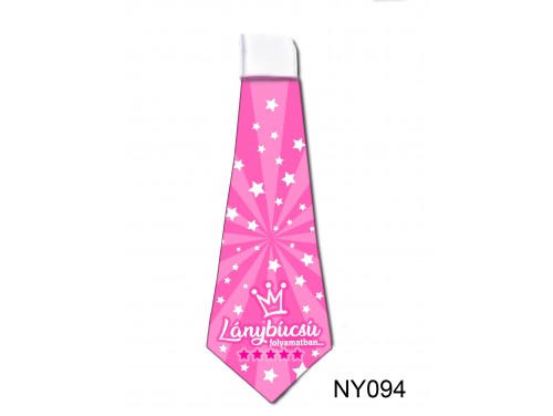 (NY094) Nyakkendő 37x13 cm - Lánybúcsú folyamatban - Lánybúcsús Ajándékok