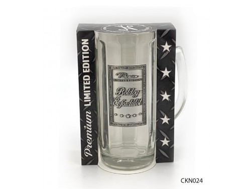 Évfordulós Ajándék - Szerelmes Ajándék - Boldog Évfordulót - Fémcímkés Söröskorsó