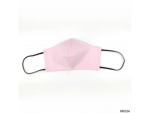(MK034) Szájmaszk - Világos rózsaszín szájmaszk