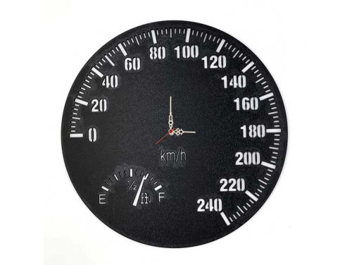 Falióra - Kilométeróra fekete - Ajándék Ötlet