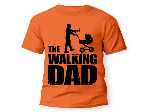 Vicces Pólók -  The walking Dad - Vicces sorozatos póló, Ajándék Apának