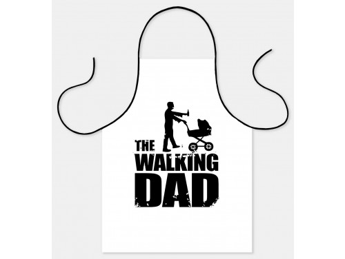 Vicces Kötény - The walking Dad - Vicces Ajándék - Ajándék Apának
