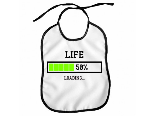 Vicces Előke - Life 50% loading – Vicces Ajándék - Szülinapi Ajándék