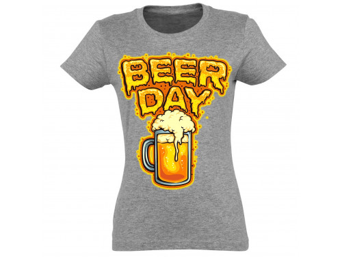 Vicces Pólók - Női Póló - Beer Day - Vicces Ajándék - Ajándék Nőknek