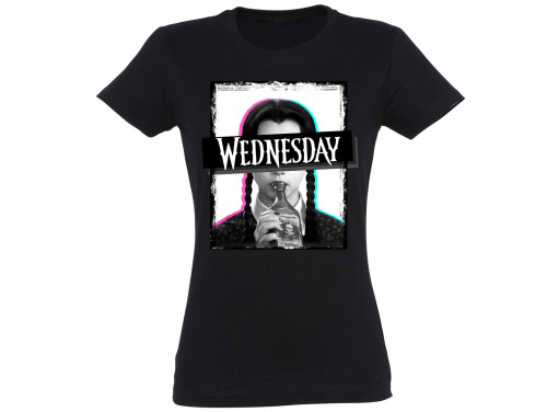 Vicces Pólók - Női Póló - Wednesday - Vicces Ajándék - Sorozatos póló
