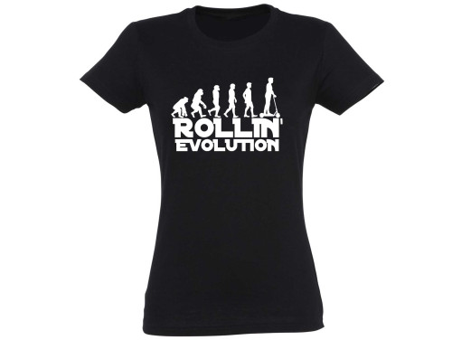 Női Póló - Rollin evolúció - Póló Nőknek - Ajándék Nőknek