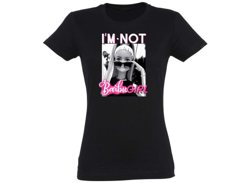 Vicces Pólók - I'm Not Barbie Girl - Női Barbie Póló